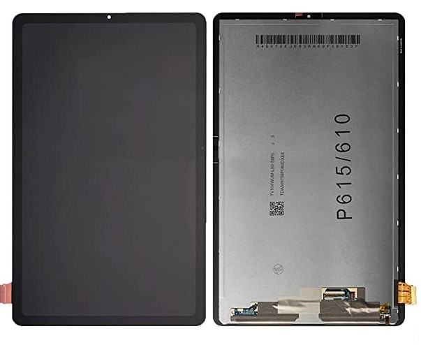LCD screen Samsung P613/P619 Tab S6 Lite 2022 ar touch screen Melns original (service pack)