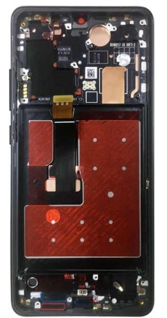 LCD screen Huawei P30 PRO ar touch screen un frame Melns OLED
