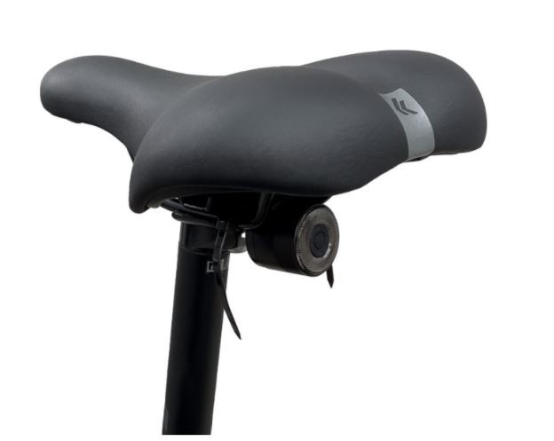 Wozinsky Rear Bicycle Light (WRBLB2) (USB) melns