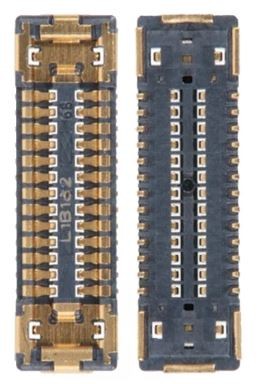 Samsung G525/G770/G780/G781/G973/G990/G998/F700/M215/M305/M307/M315/N770/N980/N981/N985/N986/P610/P615 plates savienotājs BTB ligzda 2x20 Pin 3710-004344 (servisa komplekts)