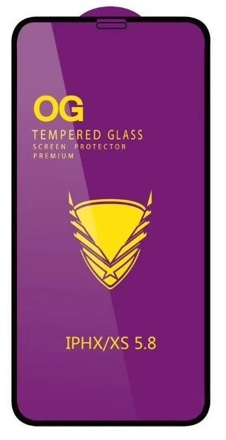 Screen protection glass "11D Full Glue" Samsung A145 A14 4G/A146 A14 5G melns bulk