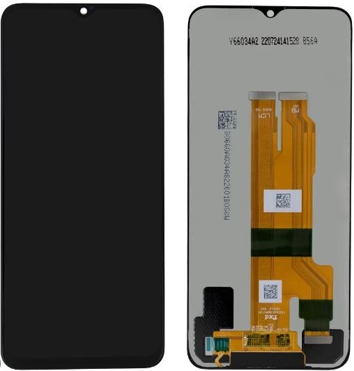 LCD ekrāns Realme 9i 5G/10 5G/10S 5G ar skārienekrānu Melns ORG