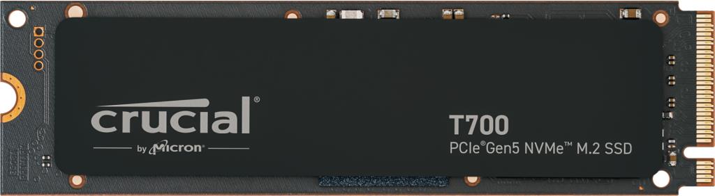 SSD disks CRUCIAL T700 4TB M.2 PCIe Gen5 NVMe TLC rakstīšana 11800 MB/s lasīšana 12400 MB/s