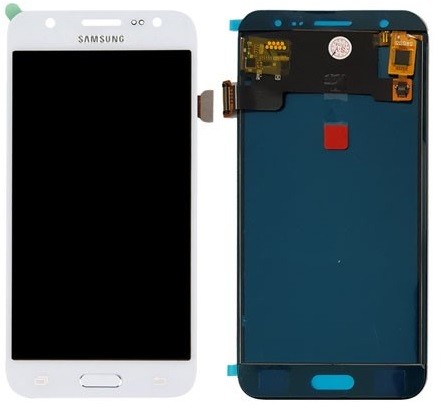 LCD screen Samsung J500 J5 ar touch screen Balts original (service pack)