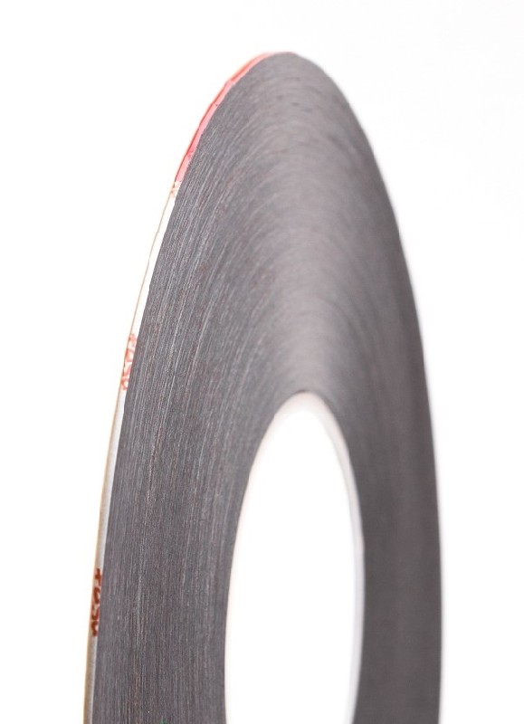 Double side adhesive tape TESA 61395 priekš touchscreens (2mm x 25m) melns