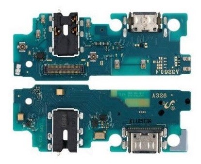 Flex Samsung A326 A32 5G 2021 priekš plugin, microphone, headphone connector original (used Grade A)
