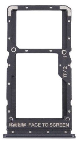 SIM card holder Xiaomi Redmi Note 12 5G Onyx Pelēks ORG