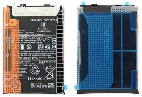 Baterija original Xiaomi Note 11 Pro 5G/Note 12 Pro 4G/Poco X4 Pro 5G 5000mAh BN5E
