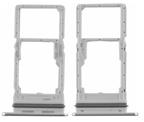 SIM kartes turētājs Samsung A346 A34 5G 2023 Silver original (servisa iepakojums)