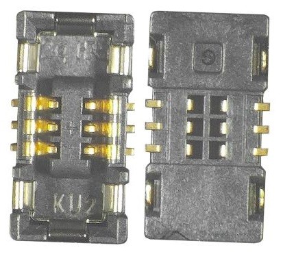 Samsung A125/A225/A325/A326/A336/A415/A426/A515/A525/A526/A536/A715/N970/N975/N986 plates savienotājs BTB ligzda 2x3pin 3710-004515 (servisa komplekts)