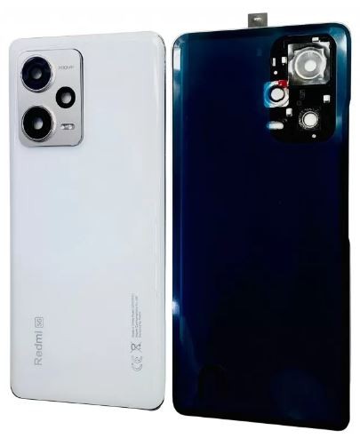 Back cover for Xiaomi Redmi Note 12 Pro+ 5G Polar White with camera lens ORG