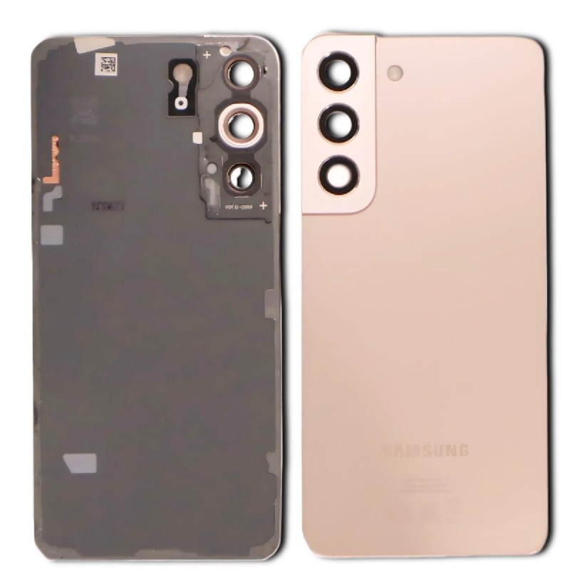 Aizmugurējais vāciņš priekš Samsung S901 S22 Rozā Zeltains original (used Grade B)