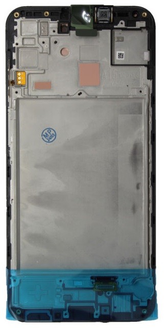LCD screen Samsung A155 A15 4G/A156 A15 5G ar touch screen un frame Melns original (service pack)