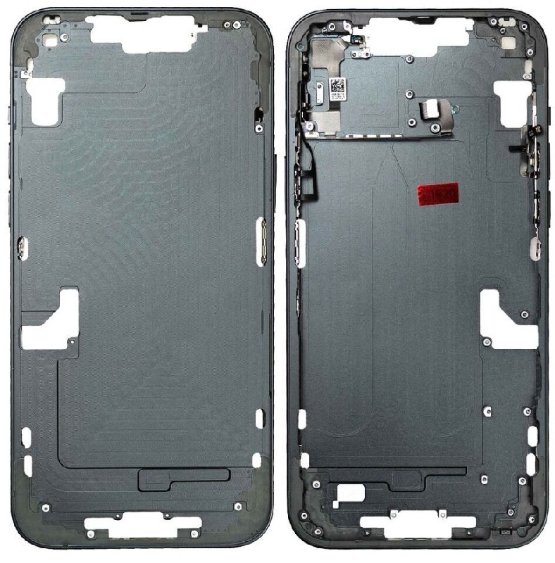 Middle housing iPhone 14 Plus Midnight ar side buttons original (used Grade A)