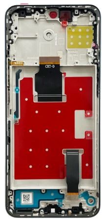 LCD screen Huawei Honor X8a/Honor 90 Lite ar touch screen ar frame Melns ORG