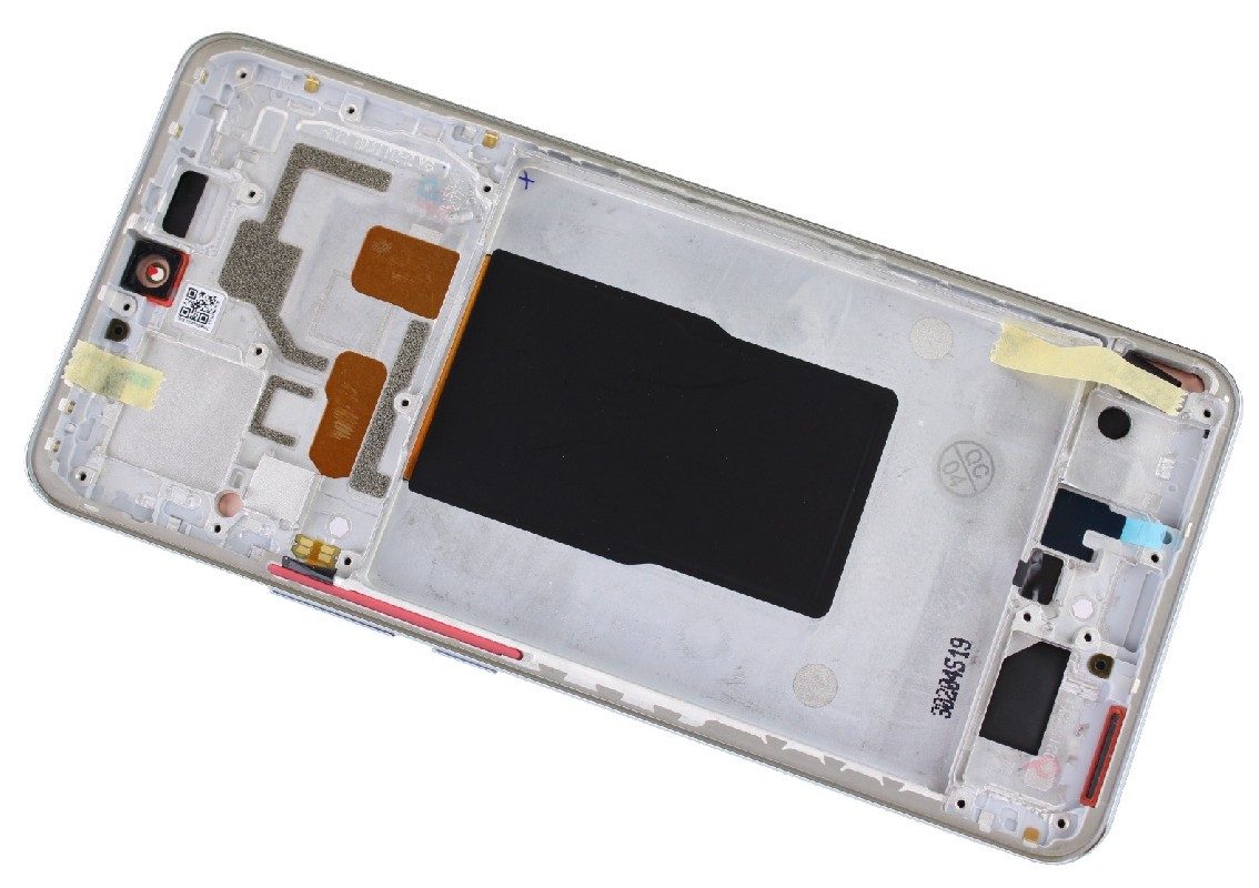 LCD screen Xiaomi 12T/12T Pro ar touch screen ar frame Sudrabs ORG