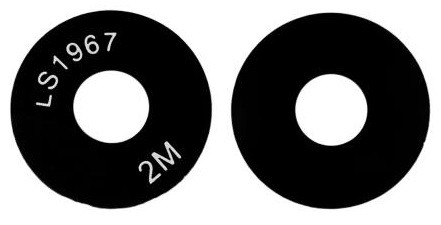 Samsung A145 A14 4G/A146 A14 5G lens priekš camera Melns (lens Macro) 1pcs (service pack)