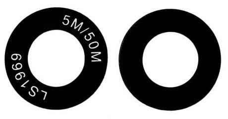 Samsung A145 A14 4G/A146 A14 5G lens priekš camera Melns (lens UltraWide) 1pcs (service pack)