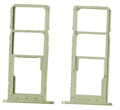 SIM kartes turētājs Samsung A14 4G A145 Light Green oriģināls (servisa iepakojums)
