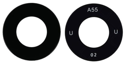Samsung A356 A35 5G/A556 A55 5G lens priekš camera Melns (lens Ultra Wide) 1pcs (service pack)