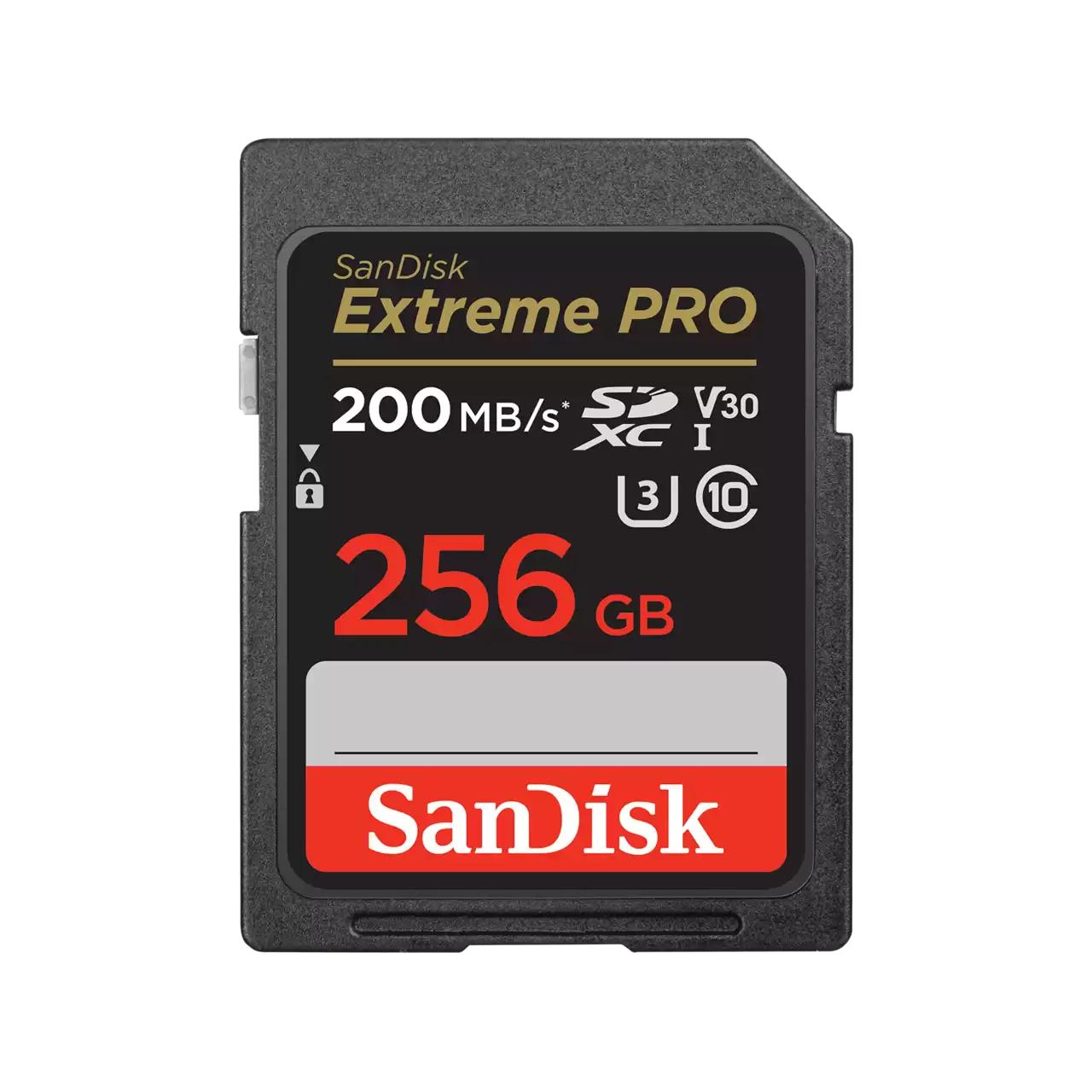 SDXC atmiņas karte SANDISK 256GB UHS-I SDSDXXD-256G-GN4IN