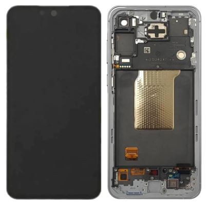 LCD screen Samsung A356 A35 5G ar touch screen un frame Lemon original (assembled service pack)