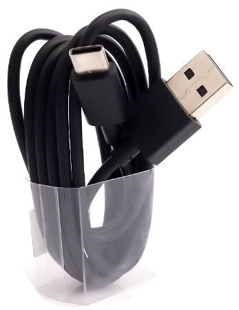 USB kabelis original Xiaomi 3A 33W Type-C melns (1M)