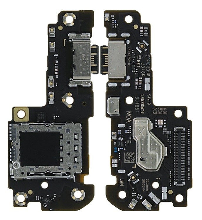 Flex Xiaomi Redmi Note 12 Pro 5G/Poco X5 Pro ar charging connector un microphone original (service pack)