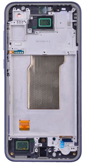 LCD screen Samsung A356 A35 5G ar touch screen un frame Navy OLED (real size)