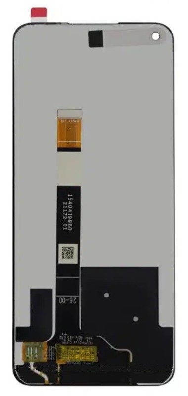 LCD screen Realme 8 5G/NARZO 30 5G ar touch screen Melns ORG