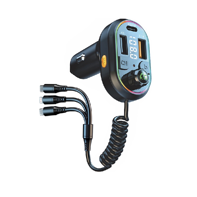 Auto lādētājs NCC R30 (65W) melns