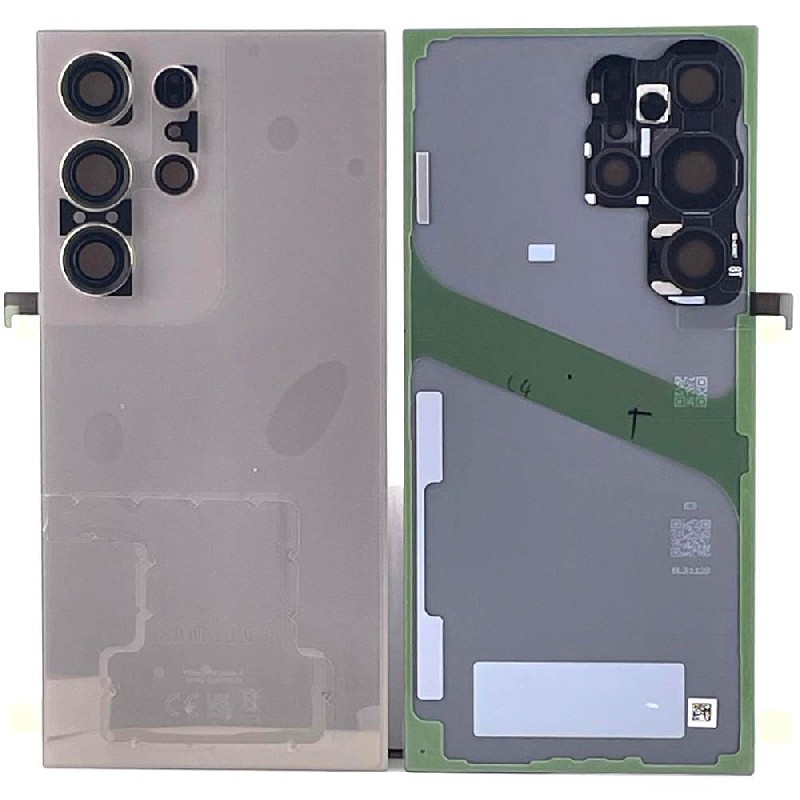 Aizmugurējais vāciņš priekš Samsung S928 S24 Ultra Titanium Pelēks original (service pack)