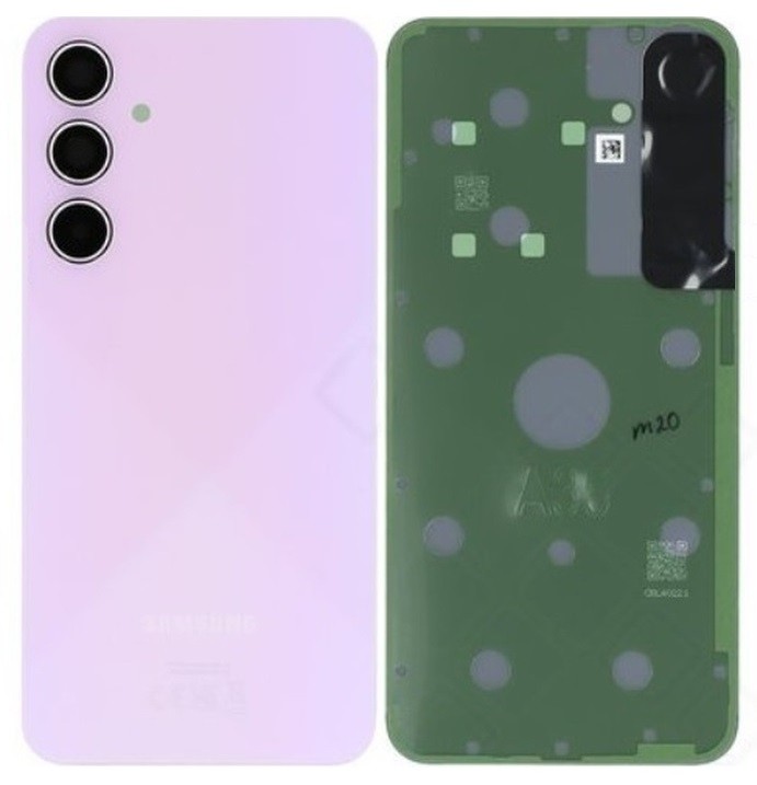 Aizmugurējais vāciņš priekš Samsung A356 A35 5G Ceriņu original (service pack)