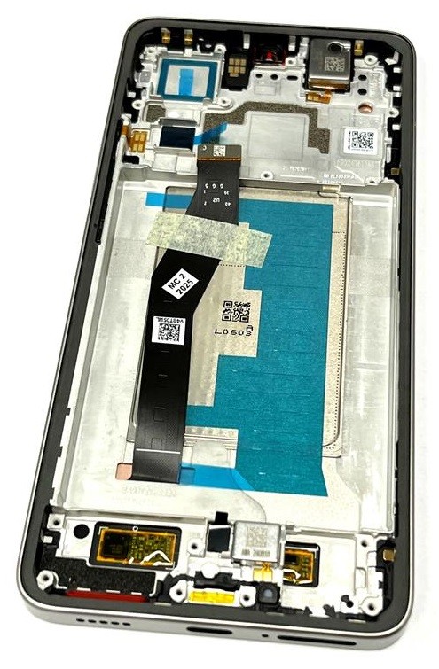 LCD screen Xiaomi 14T 5G ar touch screen ar frame Titan Melns original (service pack)