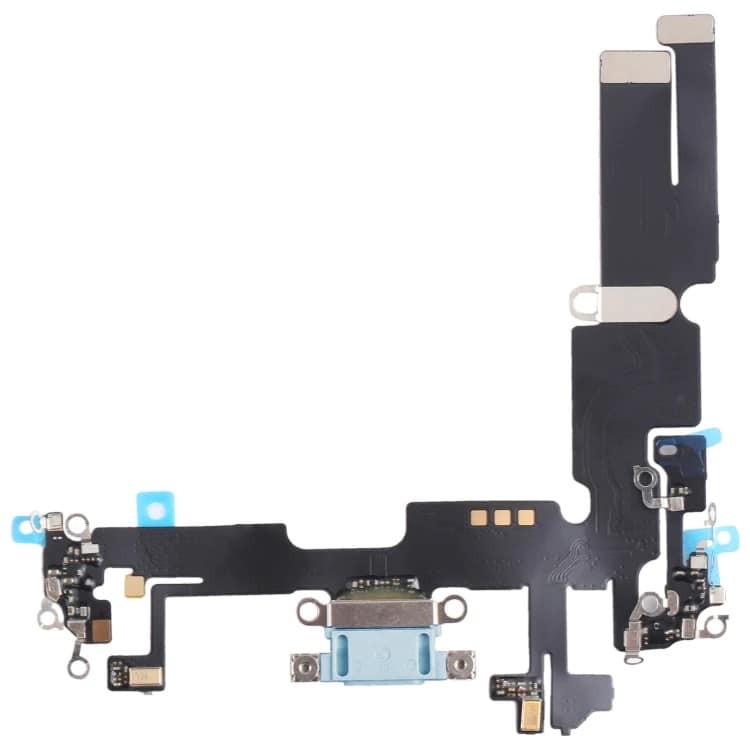 Flex priekš iPhone 14 Plus priekš charging connector ar microphone Zils ORG