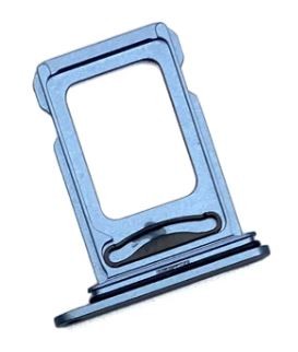SIM card holder priekš iPhone 14/14 Plus Dual SIM Zils ORG