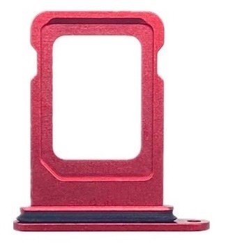 SIM card holder for iPhone 14/14 Plus Dual SIM Red ORG