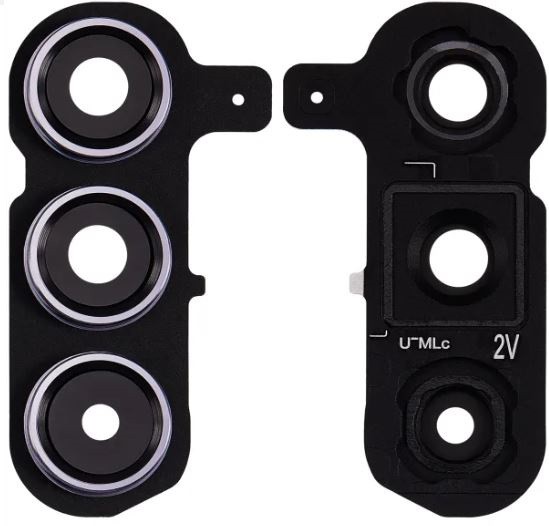 Samsung S926 S24 Plus lens priekš camera ar frame Melns ORG