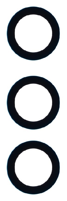 Samsung S711 S23 FE lens priekš camera Melns (only lens 3pcs) ORG