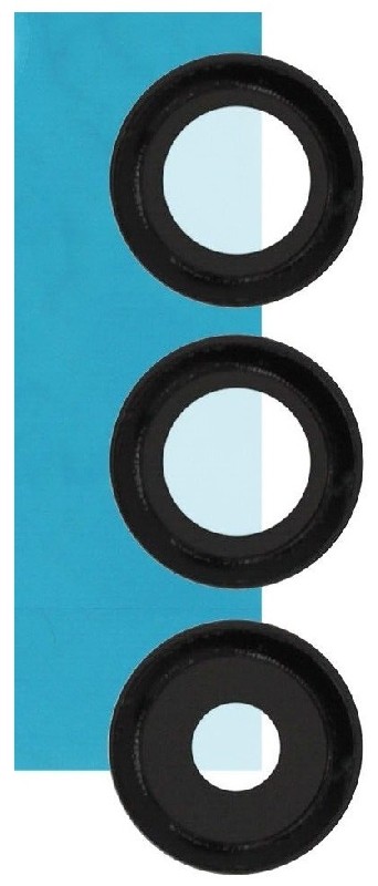 Samsung A155 A15 4G/A156 A15 5G lens priekš camera Melns (only lens 3pcs) ORG
