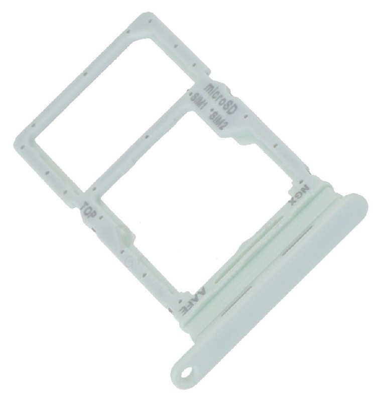 SIM card holder Samsung A165 A16 4G Light Zaļš original (service pack)