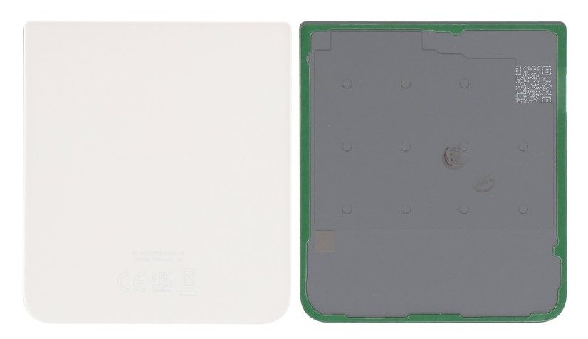 Back down maciņš priekš Samsung F711 Z Flip3 5G Cream (used Grade B)