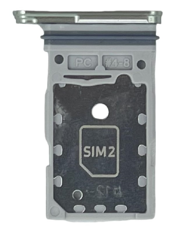 SIM card holder Samsung S921 S24/S926 S24 Plus Dual Jade Zaļš original (service pack)