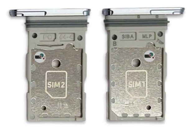 SIM kartes turētājs Samsung S921 S24/S926 S24 Plus Dual Sapphire Blue oriģināls (servisa iepakojums)