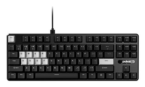Pulsar PCMK 2 HE TKL tastatūra USB ANSI melna