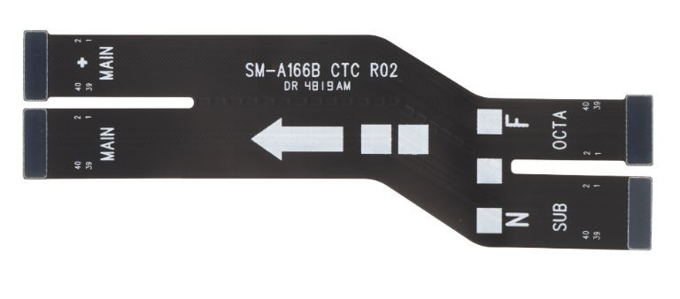 Flex Samsung A165 A16 4G/A166 A16 5G/A175 A17 4G/A176 A17 5G mainboard kabelis (SUB-OCTA) original (service pack)