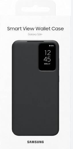 Maciņš EF-ZS926CBE Samsung Smart View Galaxy S926 S24 Plus Melns