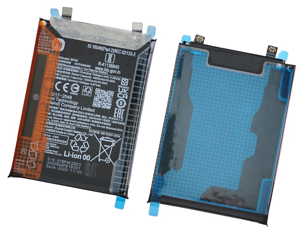 Baterija original Xiaomi Redmi Note 12 Pro 5G/Poco X5 Pro 5G/Poco F5 5G 5000mAh BP4K (service pack)
