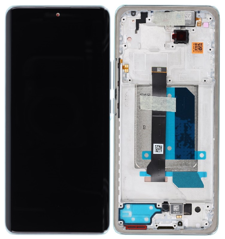LCD screen Xiaomi Redmi Note 14 Pro+ 5G ar touch screen ar frame Frost Zils original (service pack)