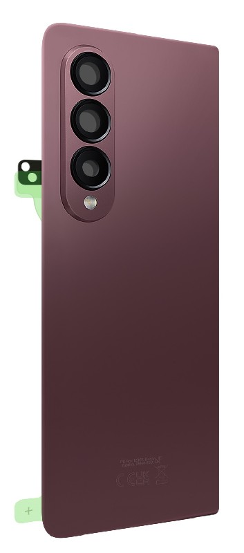 Aizmugurējais vāciņš priekš Samsung F936 Galaxy Z Fold 4 Burgundy original (used Grade A)